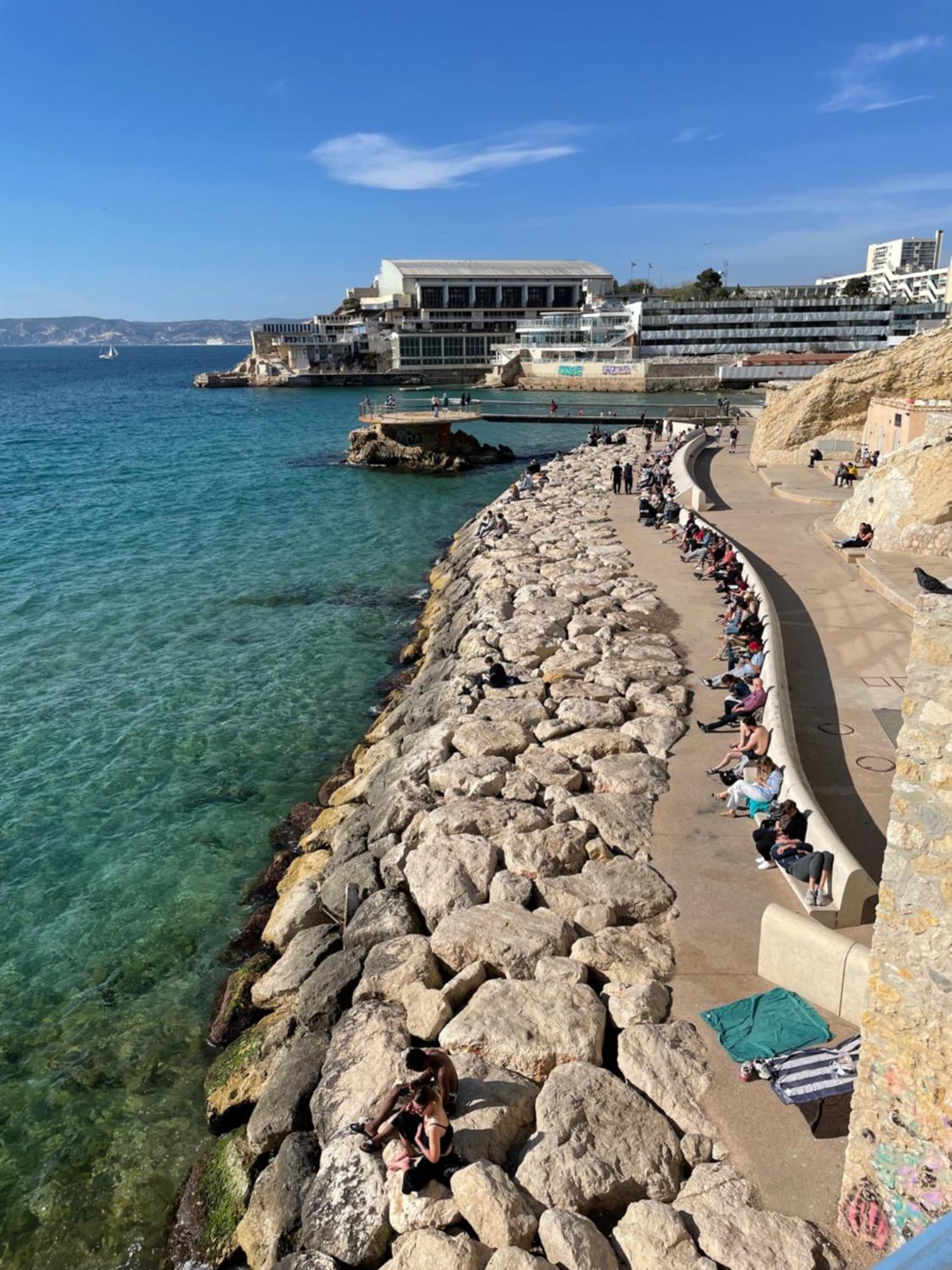 Vue Mer Le Panoramique Vieux-Port De Marseilles Exterior foto
