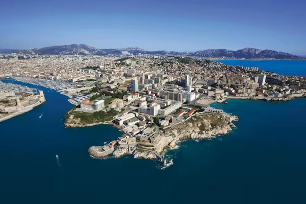 Vue Mer Le Panoramique Vieux-Port De Marseilles Exterior foto