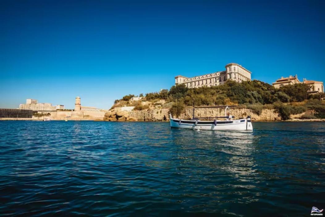 Vue Mer Le Panoramique Vieux-Port De Marseilles Exterior foto